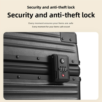 Cestovný kufor ABS+PC, vodeodolný, proti krádeži, kolieska 360°, TSA zámok