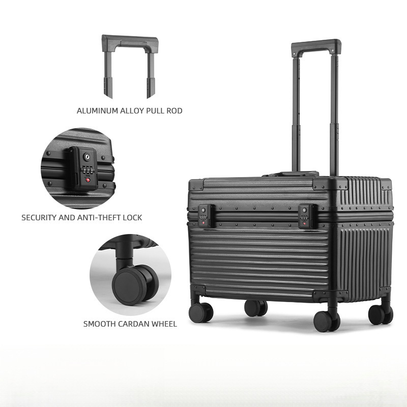 Cestovný kufor ABS+PC, vodeodolný, proti krádeži, kolieska 360°, TSA zámok