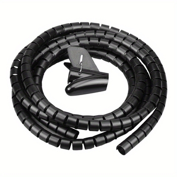 Organizér káblov na stole v tvare trubice – priestorovo úsporné spravovanie káblov, plastové telo so sklenenou vložkou, kód JD601099577010164, zimné 2025 vydanie