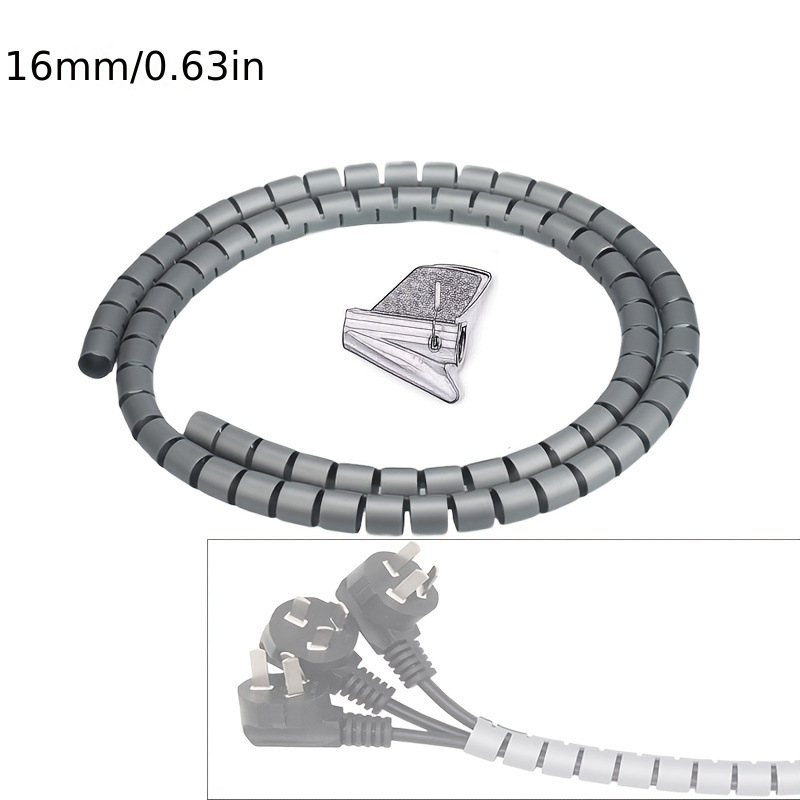 Organizér káblov na stole v tvare trubice – priestorovo úsporné spravovanie káblov, plastové telo so sklenenou vložkou, kód JD601099577010164, zimné 2025 vydanie