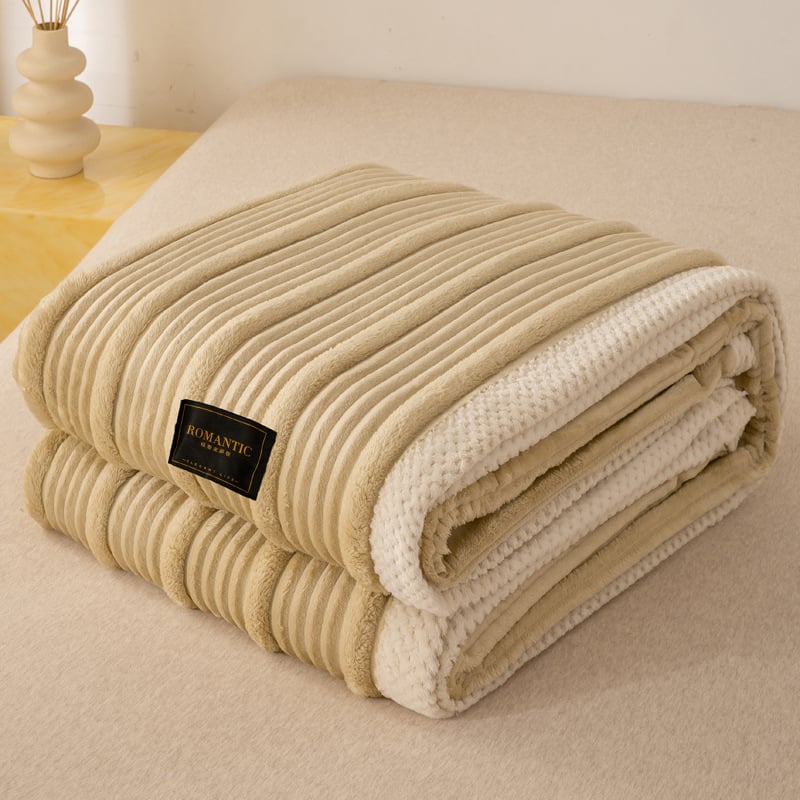 Deka z mliečneho fleecu, na všetky ročné obdobia, moderný minimalistický štýl, jednobarevný alebo geometrický vzor, syntetické vlákna
