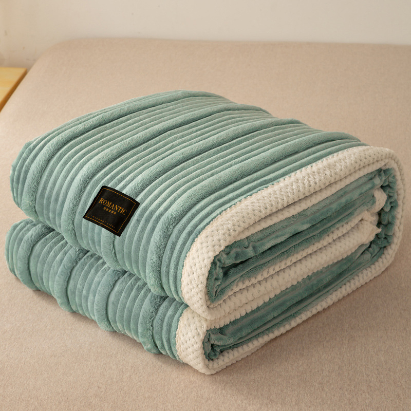 Deka z mliečneho fleecu, na všetky ročné obdobia, moderný minimalistický štýl, jednobarevný alebo geometrický vzor, syntetické vlákna