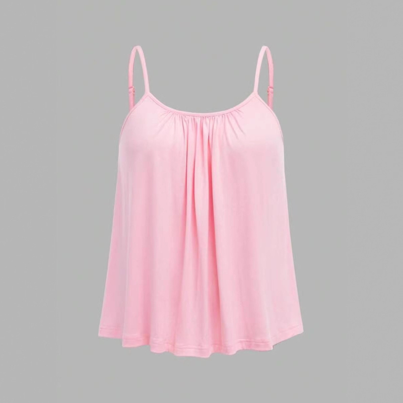 Dámsky tielko s ramienkami, zmes modal-viskóza, vysoká elasticita, bežná dĺžka