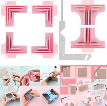 Strihací roh krabice s 5-v-1 sprievodnou doskou obalu knihy | Materiál: Papier | Štýl: Kreatívny | Spustenie: 2025