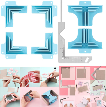 Strihací roh krabice s 5-v-1 sprievodnou doskou obalu knihy | Materiál: Papier | Štýl: Kreatívny | Spustenie: 2025