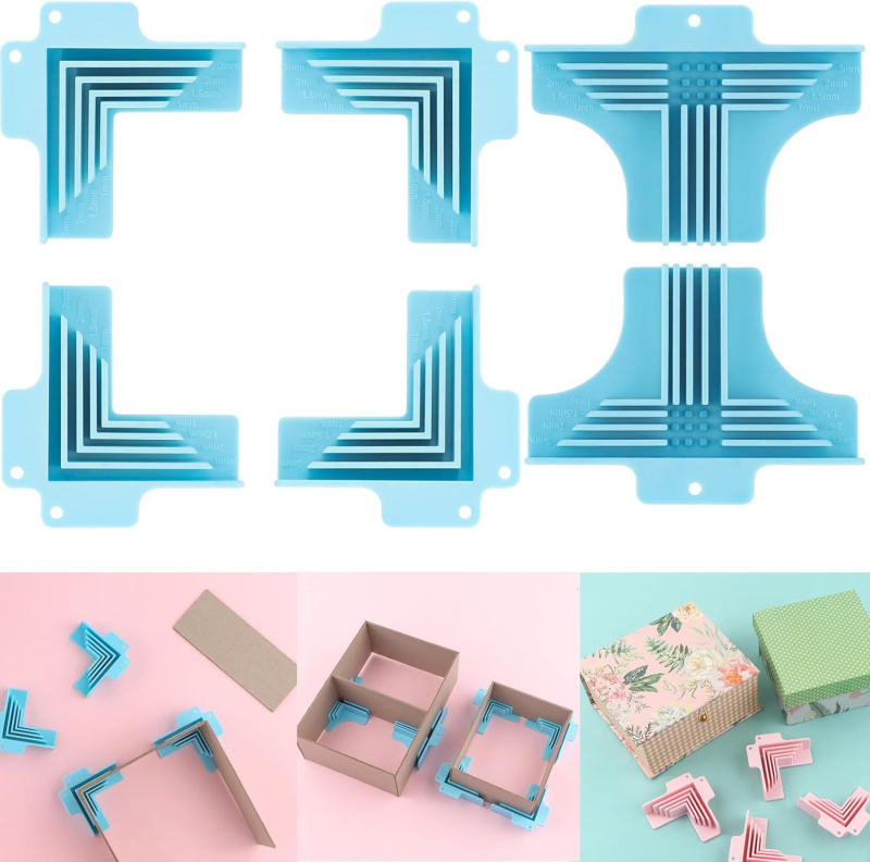 Strihací roh krabice s 5-v-1 sprievodnou doskou obalu knihy | Materiál: Papier | Štýl: Kreatívny | Spustenie: 2025