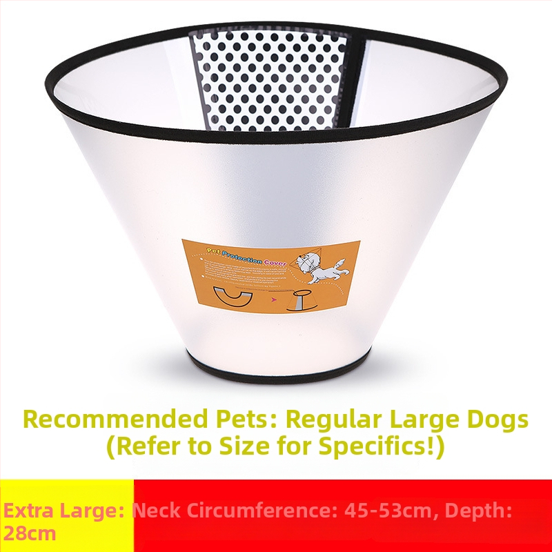 Ochranný štít psa na olizovanie a kŕmenie – umelá koža; všeobecné použitie; celoročné