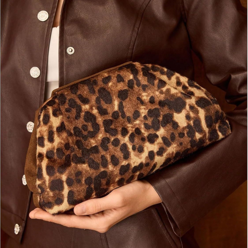 Večerná taška z PU kože, guľatého tvaru, s odnímateľnou rúčkou, vnútorné priehradky: skrytý vrecko na zips, vrecko na telefón, vrecko na dokumenty