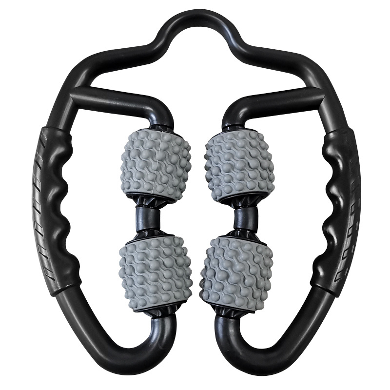 Masaj Yoga pentru picioare – role cu patru roți pentru modelarea gambelor, utilizare acasă, Dudli