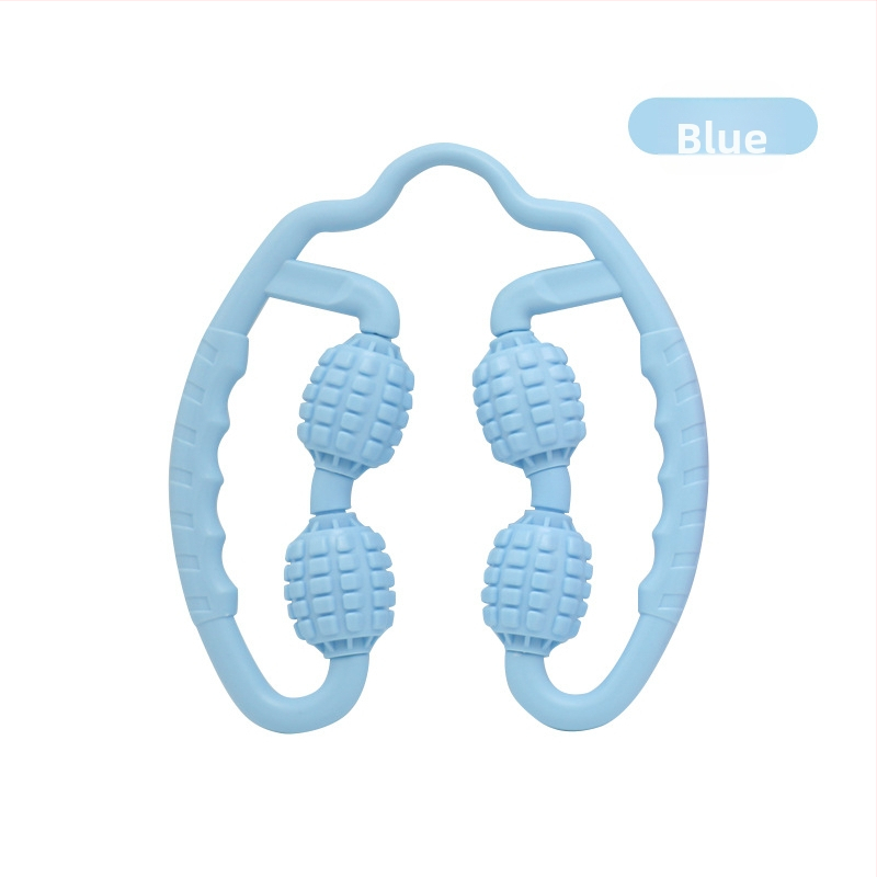 Dudli joga masáž na nohy – štvorkolový valec na formovanie lýt, domáce použitie