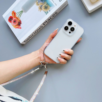 Šnúrka na telefón s príveskom päťcípej hviezdy, ručne vyrobená zo zliatiny