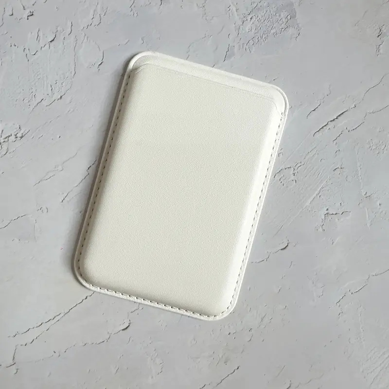 Univerzálny magnetický zadný kryt pre telefón s priehradkou na karty a ochranou ID, kožený peňaženkový obal, prispôsobiteľný