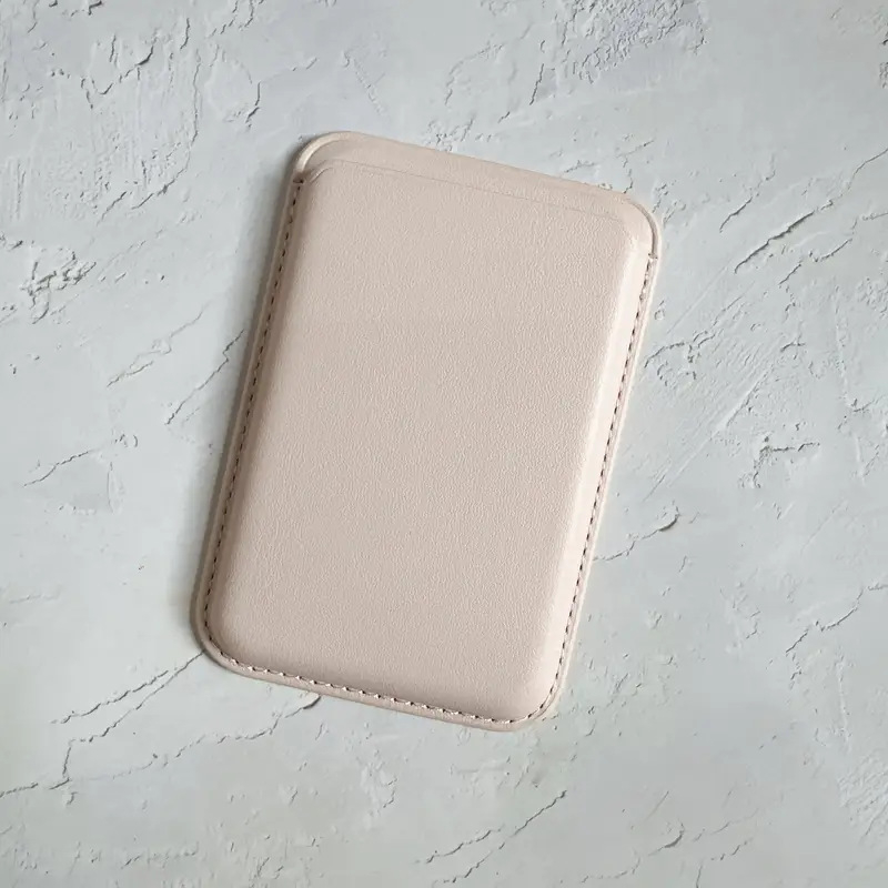 Univerzálny magnetický zadný kryt pre telefón s priehradkou na karty a ochranou ID, kožený peňaženkový obal, prispôsobiteľný