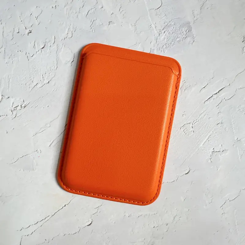 Univerzálny magnetický zadný kryt pre telefón s priehradkou na karty a ochranou ID, kožený peňaženkový obal, prispôsobiteľný