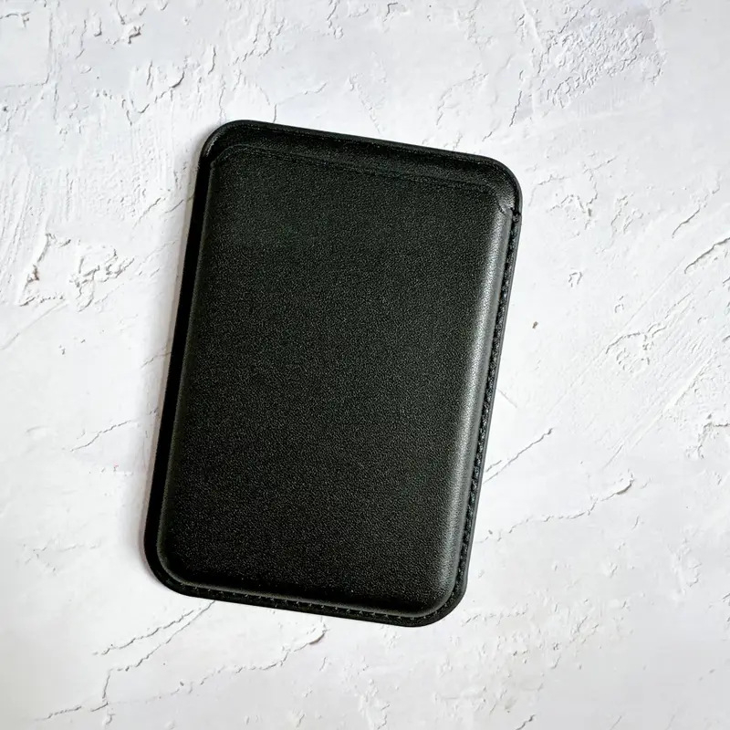 Univerzálny magnetický zadný kryt pre telefón s priehradkou na karty a ochranou ID, kožený peňaženkový obal, prispôsobiteľný