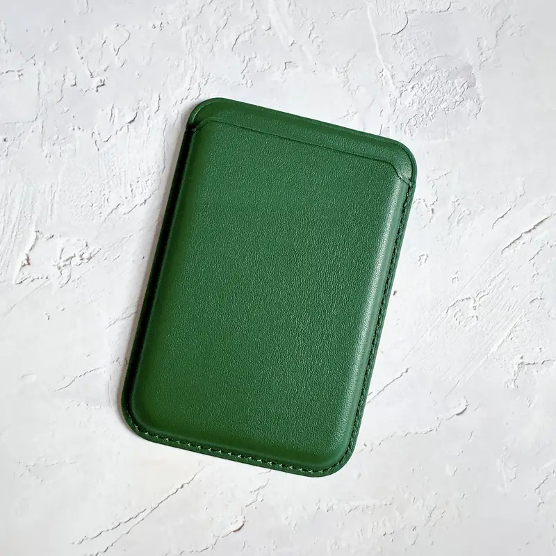 Univerzálny magnetický zadný kryt pre telefón s priehradkou na karty a ochranou ID, kožený peňaženkový obal, prispôsobiteľný