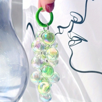 Телефонен синджир с мъниста, гроздов клъстер дизайн (JD601099527150985, Категория: висящ етикет, Продуктова категория: реквизити за декорация на места, IP разрешение: Няма)