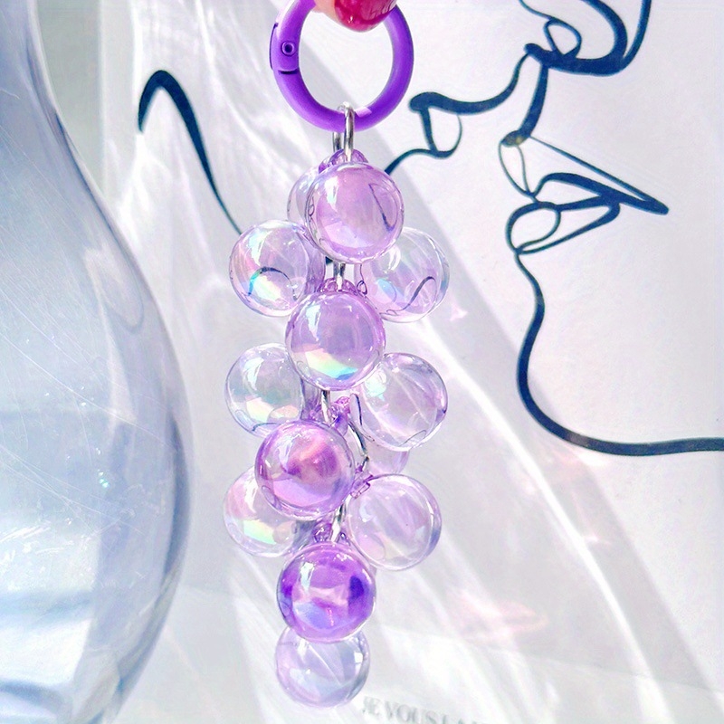 Телефонен синджир с мъниста, гроздов клъстер дизайн (JD601099527150985, Категория: висящ етикет, Продуктова категория: реквизити за декорация на места, IP разрешение: Няма)