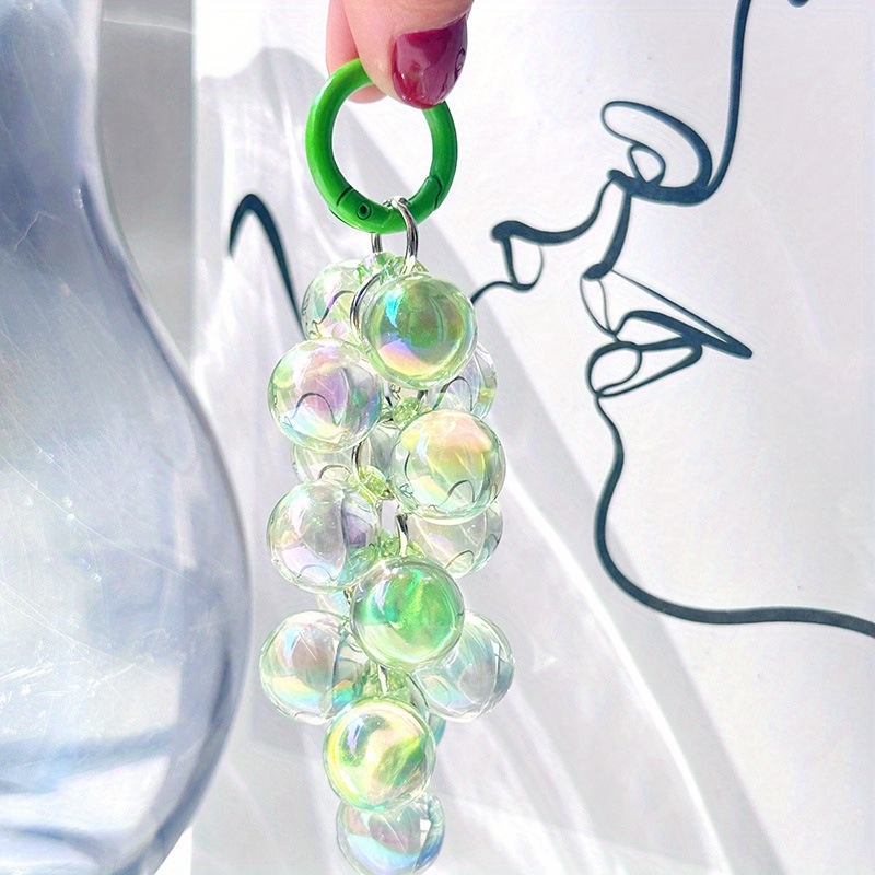 Телефонен синджир с мъниста, гроздов клъстер дизайн (JD601099527150985, Категория: висящ етикет, Продуктова категория: реквизити за декорация на места, IP разрешение: Няма)