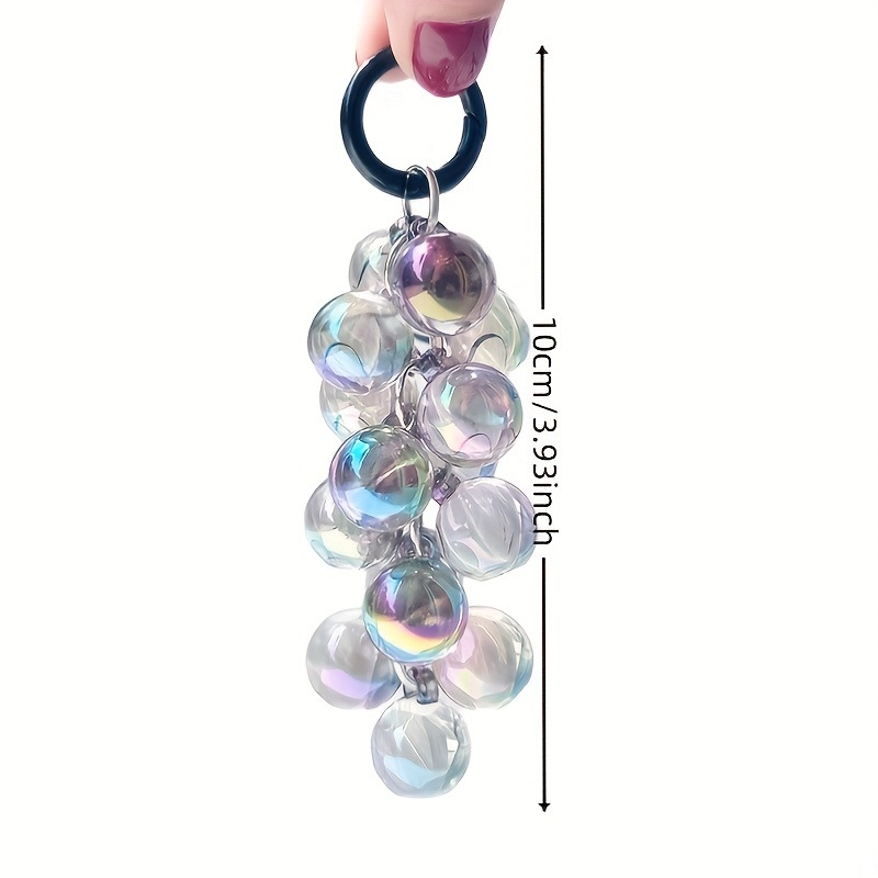 Телефонен синджир с мъниста, гроздов клъстер дизайн (JD601099527150985, Категория: висящ етикет, Продуктова категория: реквизити за декорация на места, IP разрешение: Няма)