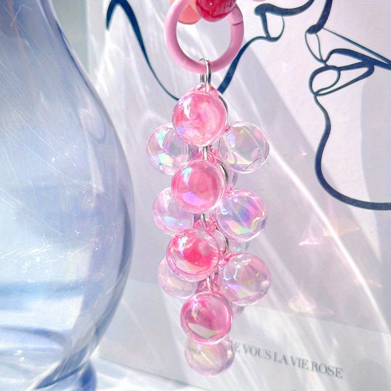 Телефонен синджир с мъниста, гроздов клъстер дизайн (JD601099527150985, Категория: висящ етикет, Продуктова категория: реквизити за декорация на места, IP разрешение: Няма)