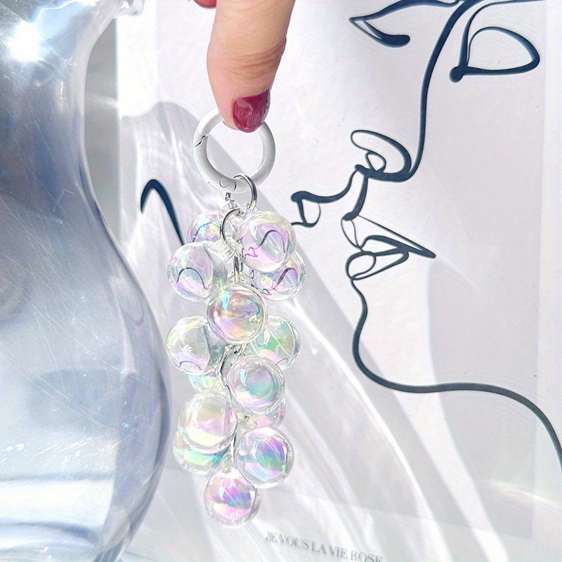 Телефонен синджир с мъниста, гроздов клъстер дизайн (JD601099527150985, Категория: висящ етикет, Продуктова категория: реквизити за декорация на места, IP разрешение: Няма)