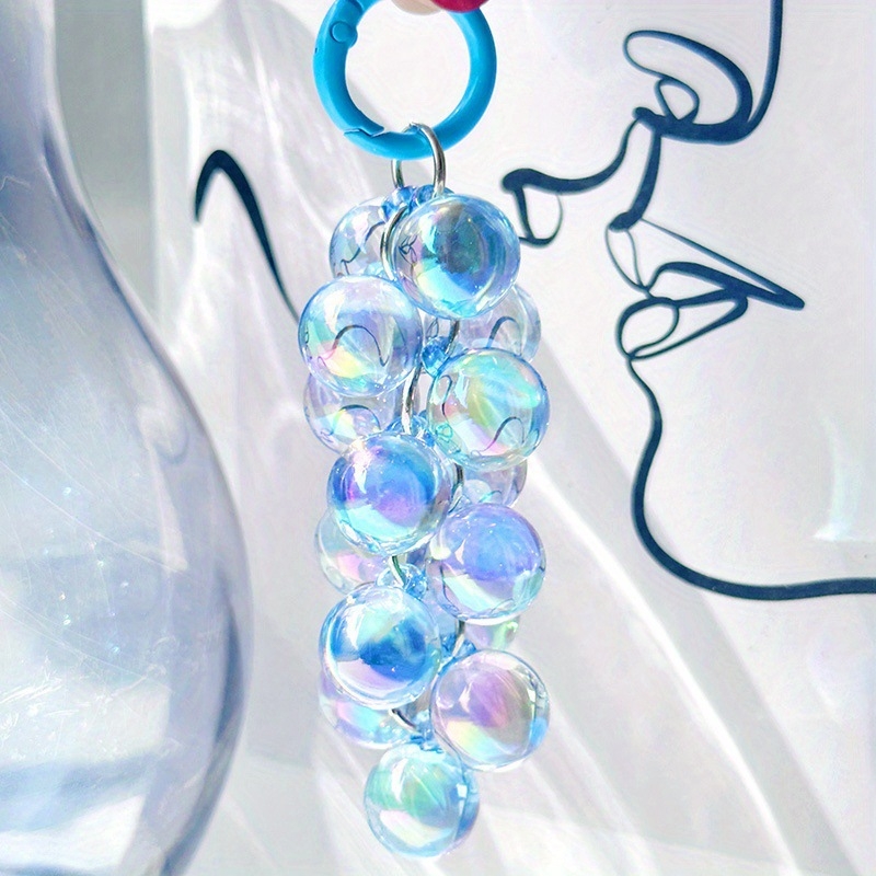 Телефонен синджир с мъниста, гроздов клъстер дизайн (JD601099527150985, Категория: висящ етикет, Продуктова категория: реквизити за декорация на места, IP разрешение: Няма)