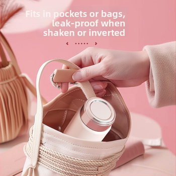 Mini termosová šálka pre ženy, prenášateľná a kompaktná, oddelenie čaju a vody; vnútorný tank 316 SS, vonkajší plášť 304 SS, vákuová izolácia 0–6 h, možnosť potlače loga