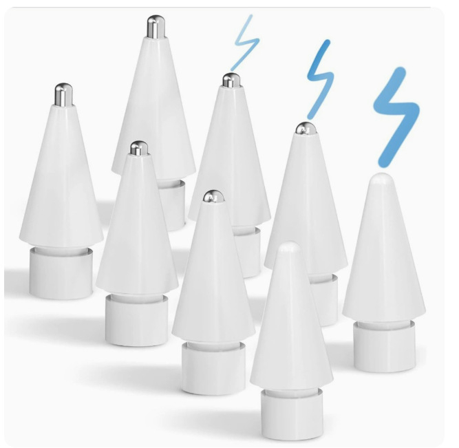 Apple Pencil asendusotsikud (1.–2. põlvkond) – kulumiskindlad, universaalne ühilduvus