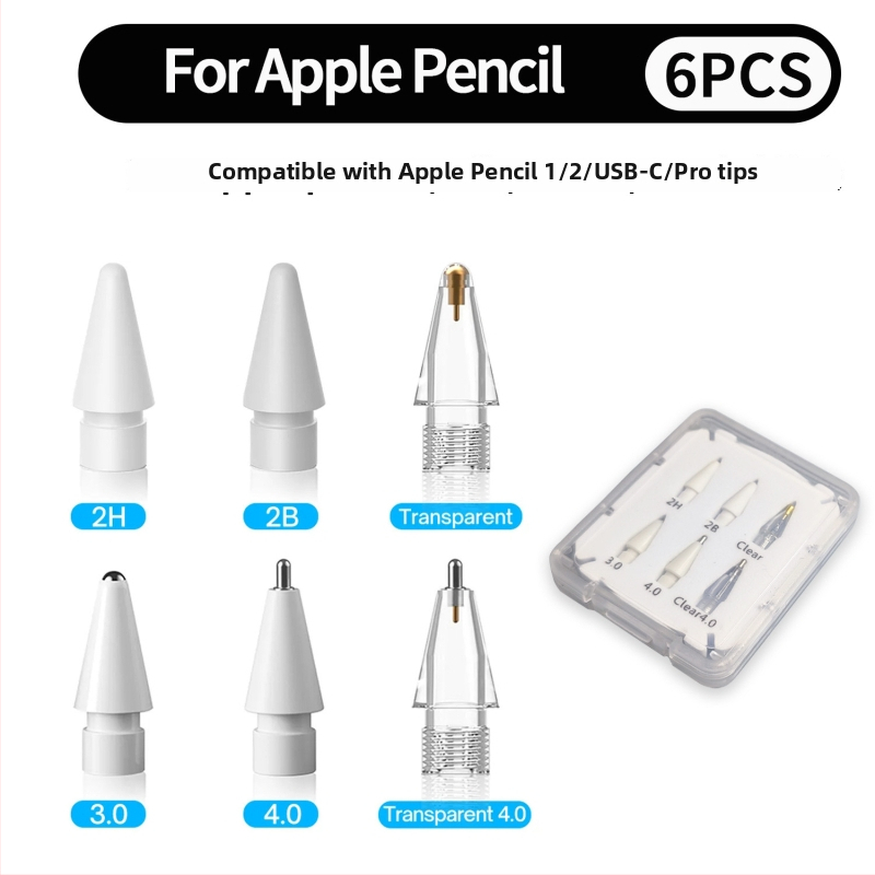 Apple Pencil asendusotsikud (1.–2. põlvkond) – kulumiskindlad, universaalne ühilduvus