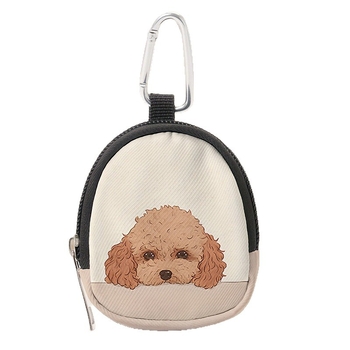 PU nahast mündikott loomamustriga, linnaline minimalistlik stiil, veekindel, mitmekülgne mini kott kõrvaklappide ja võtmete jaoks