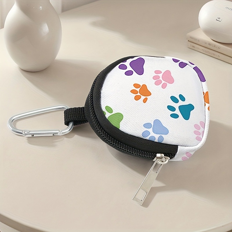 PU nahast mündikott loomamustriga, linnaline minimalistlik stiil, veekindel, mitmekülgne mini kott kõrvaklappide ja võtmete jaoks