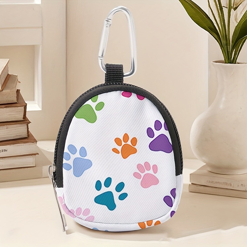 PU nahast mündikott loomamustriga, linnaline minimalistlik stiil, veekindel, mitmekülgne mini kott kõrvaklappide ja võtmete jaoks