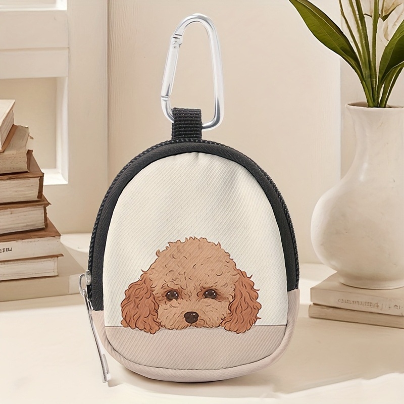 PU nahast mündikott loomamustriga, linnaline minimalistlik stiil, veekindel, mitmekülgne mini kott kõrvaklappide ja võtmete jaoks