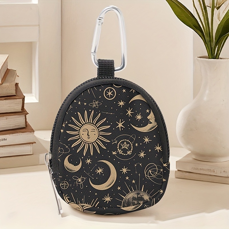 PU nahast mündikott loomamustriga, linnaline minimalistlik stiil, veekindel, mitmekülgne mini kott kõrvaklappide ja võtmete jaoks