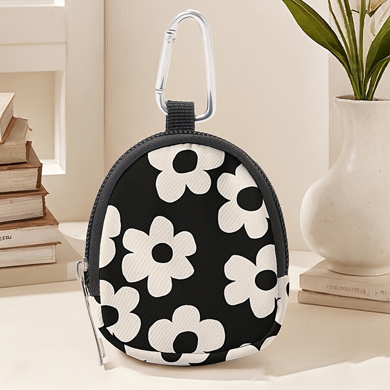 PU nahast mündikott loomamustriga, linnaline minimalistlik stiil, veekindel, mitmekülgne mini kott kõrvaklappide ja võtmete jaoks