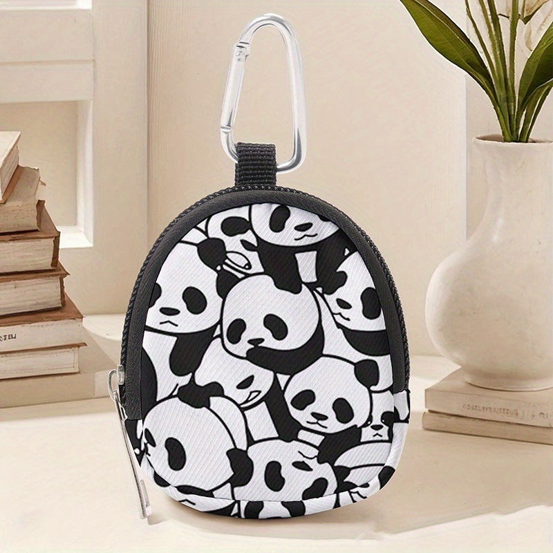 PU nahast mündikott loomamustriga, linnaline minimalistlik stiil, veekindel, mitmekülgne mini kott kõrvaklappide ja võtmete jaoks