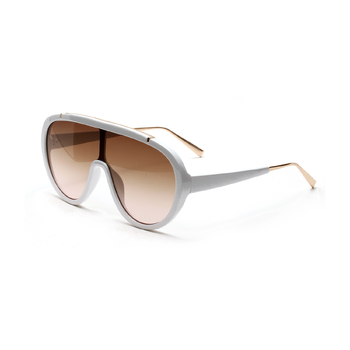 Nové módne pilotné slnečné okuliare s rámom pre mužov z roku 2024, európske a americké, v retro motorkársko-punkovom štýle.