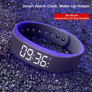 Detské smart hodinky s krokomerom, vibračný budík, dotykový displej, silikónový remienok, 7–14 dní výdrže batérie, vodeodolné