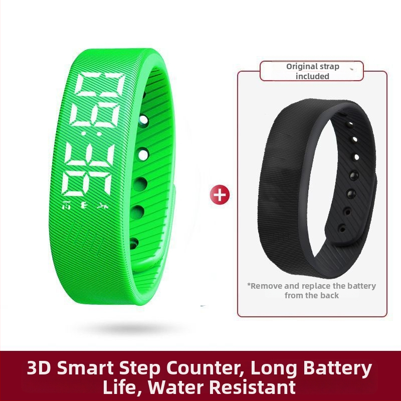 Detské smart hodinky s krokomerom, vibračný budík, dotykový displej, silikónový remienok, 7–14 dní výdrže batérie, vodeodolné