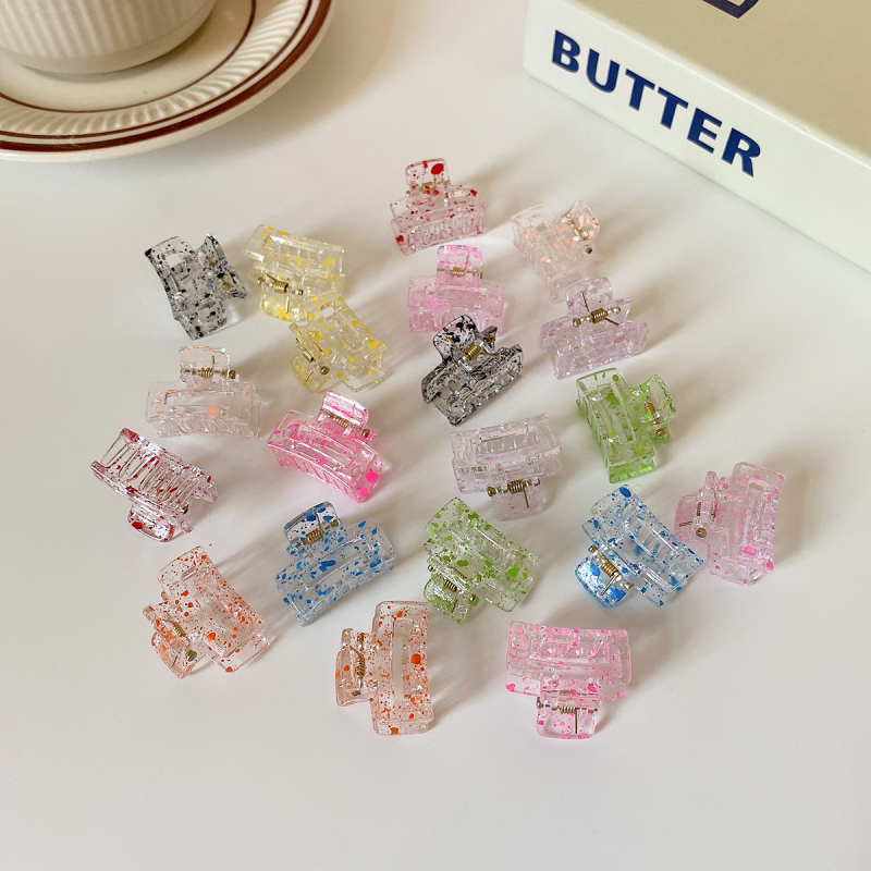 Clipuri de păr pentru fete - Modele: fluturi, flori, stele, funda; Material: plastic/ rășină; Pentru 3-10 ani