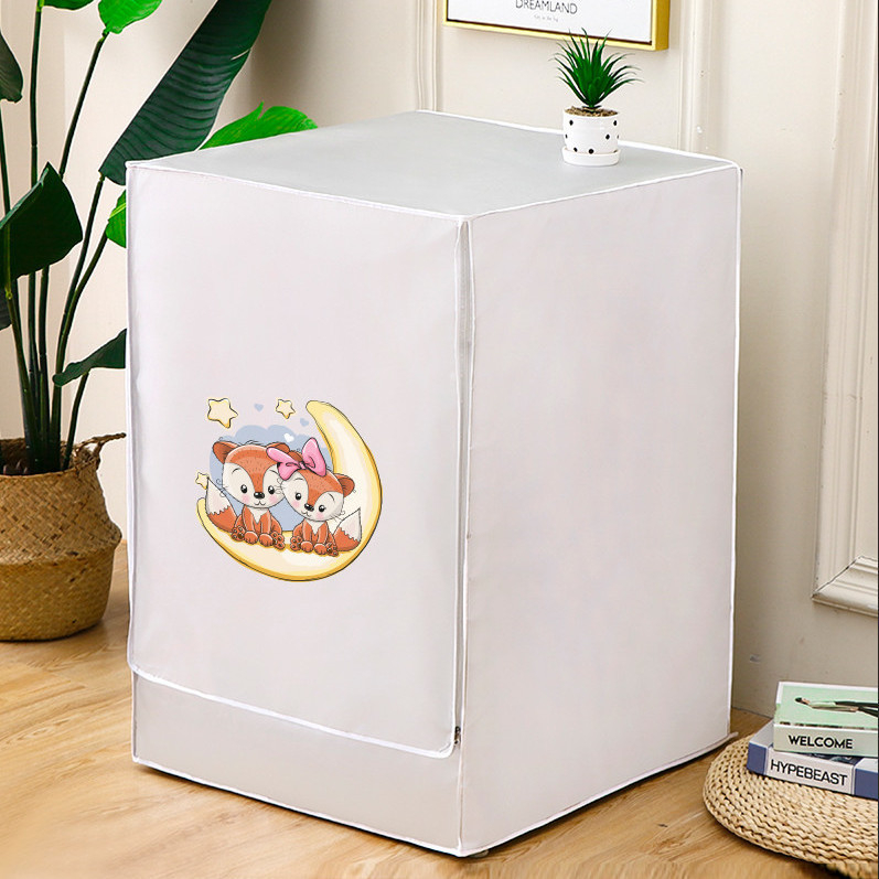 Haier práčku s bubnom kryt – vodotesný, ochrana proti prachu, slnečná ochrana, univerzálny štýl