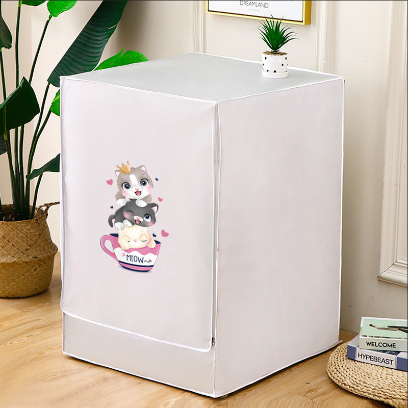 Haier práčku s bubnom kryt – vodotesný, ochrana proti prachu, slnečná ochrana, univerzálny štýl