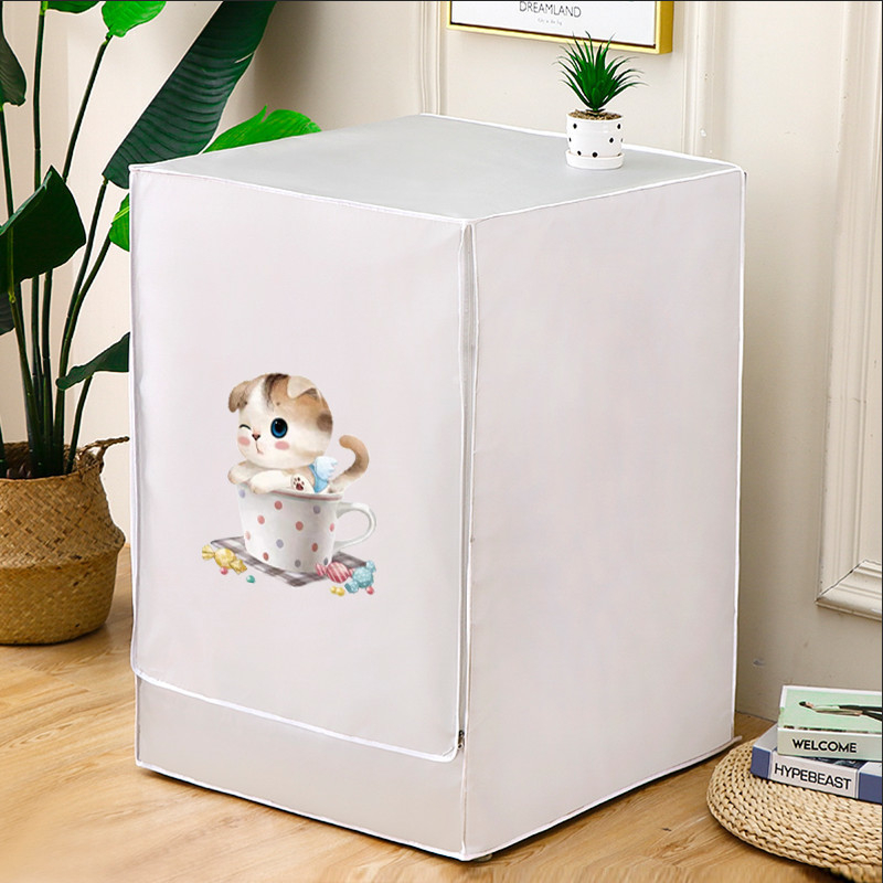 Haier práčku s bubnom kryt – vodotesný, ochrana proti prachu, slnečná ochrana, univerzálny štýl