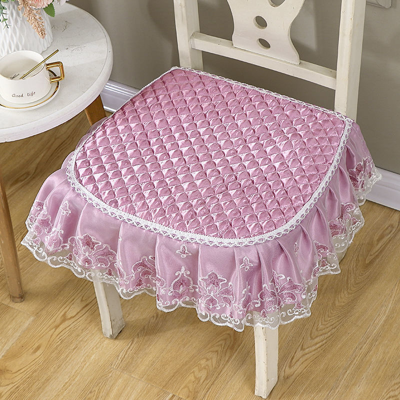 Μαξιλάρι καρέκλας – μαξιλαράκι για τα οπίσθια, δαντελωτό κάλυμμα, γέμισμα από μετάξι, νέο κινεζικό στυλ