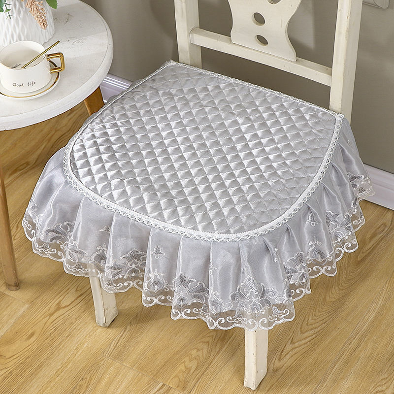 Μαξιλάρι καρέκλας – μαξιλαράκι για τα οπίσθια, δαντελωτό κάλυμμα, γέμισμα από μετάξι, νέο κινεζικό στυλ