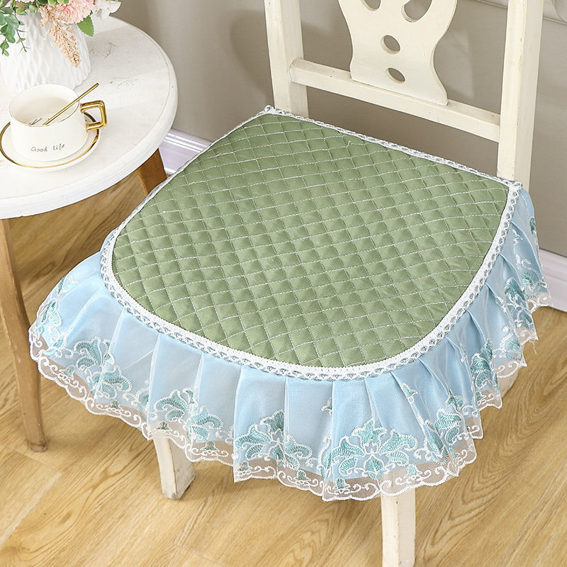 Μαξιλάρι καρέκλας – μαξιλαράκι για τα οπίσθια, δαντελωτό κάλυμμα, γέμισμα από μετάξι, νέο κινεζικό στυλ