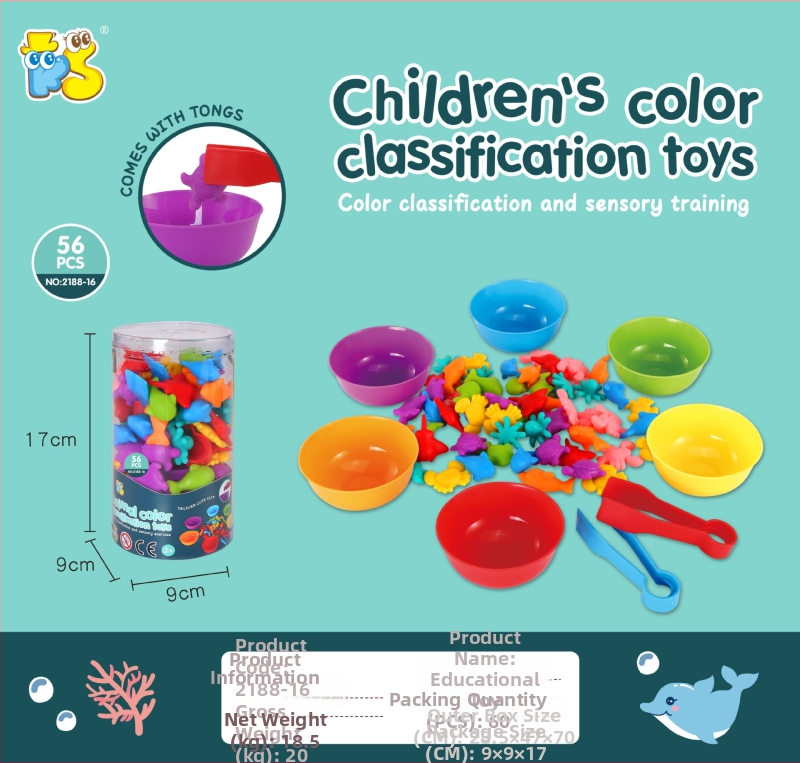 Montessori súbor didaktických hračiek pre skoré vzdelávanie – Mäkké TPE zvieratká pre rozvoj kognície, zmyslov a jemnej motoriky (3–6 rokov)