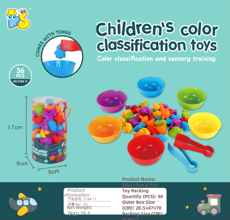 Montessori súbor didaktických hračiek pre skoré vzdelávanie – Mäkké TPE zvieratká pre rozvoj kognície, zmyslov a jemnej motoriky (3–6 rokov)