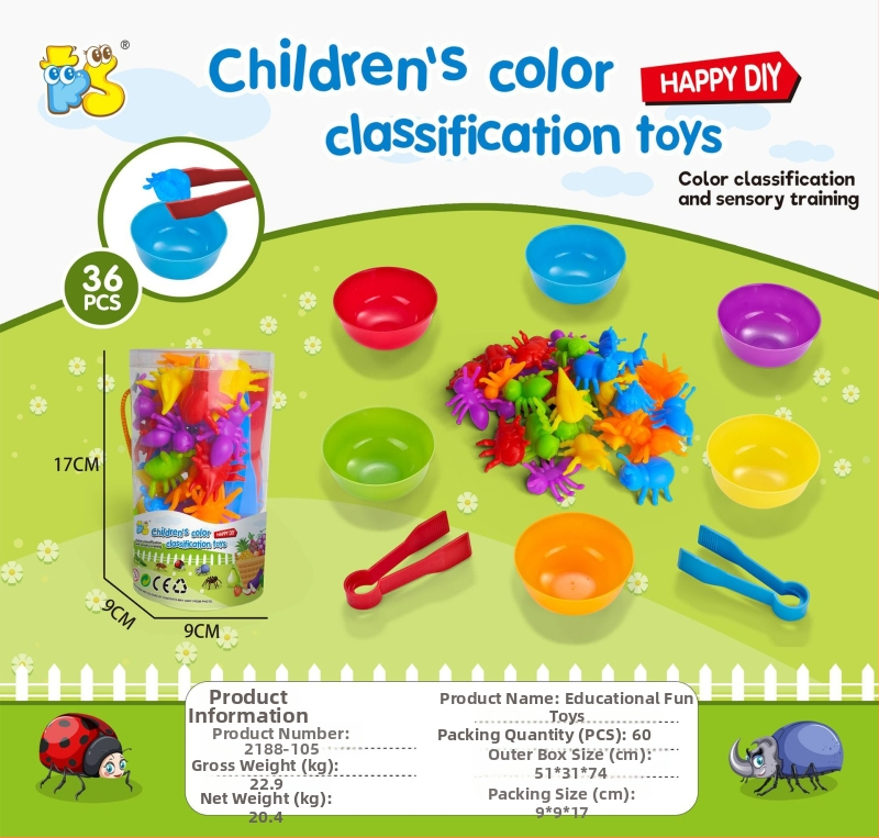 Montessori súbor didaktických hračiek pre skoré vzdelávanie – Mäkké TPE zvieratká pre rozvoj kognície, zmyslov a jemnej motoriky (3–6 rokov)